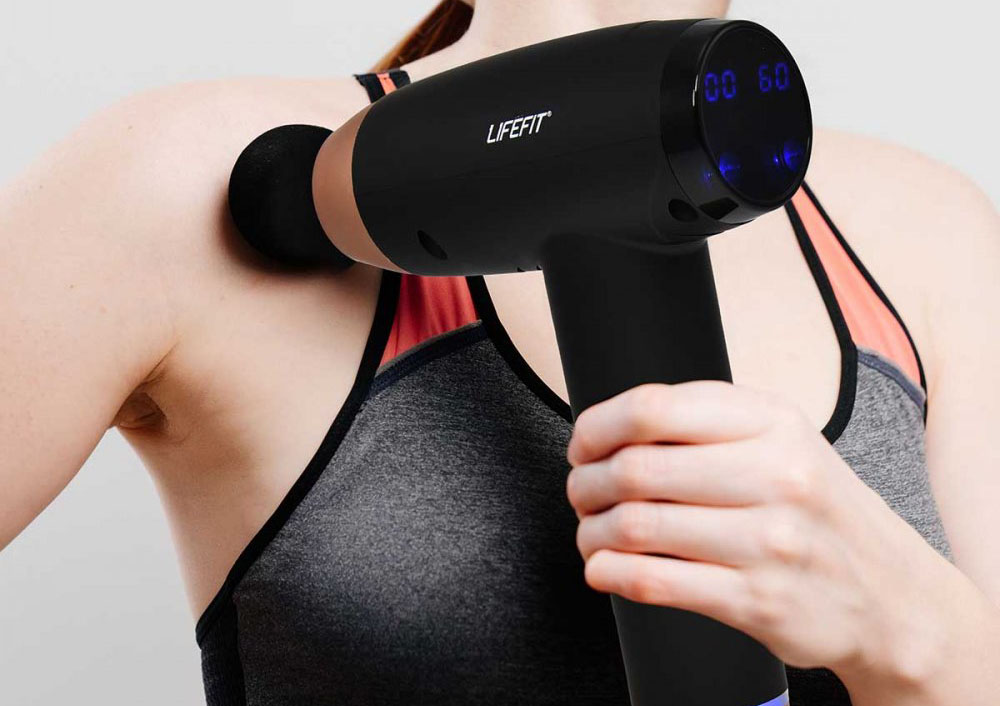 použití masážní pistole