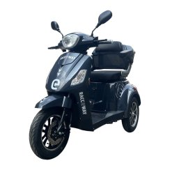 Elektrický tříkolový vozík RACCEWAY® VIA LITE, šedý