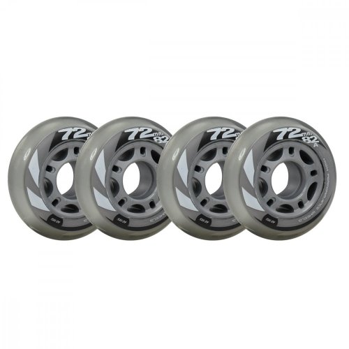 Set koleček pro In-line PU82A, vel. 72x24, 4ks