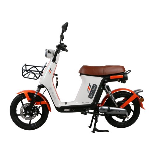 Elektroskútr RACCEWAY® E-BABETA® II, bílo-oranžová