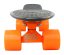 Penny board 22" SULOV® RETRO VENICE šedo-oranžový
