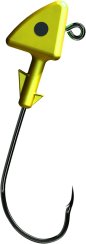 Jigová hlavička Suretti Jig Triangle žlutá 2 / 0 - 7 g