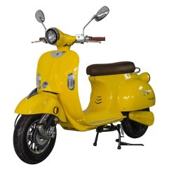 Elektroskútr RACCEWAY® CENTURY E-RETRO, žlutý-lesklý