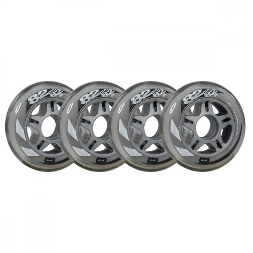 Set koleček pro In-line PU82A, vel. 82x24, 4ks
