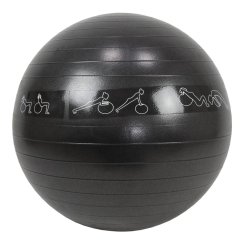 Gymnastický míč LIFEFIT® ANTI-BURST 55 cm, černý