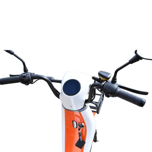 Elektroskútr RACCEWAY® E-BABETA® II, bílo-oranžová