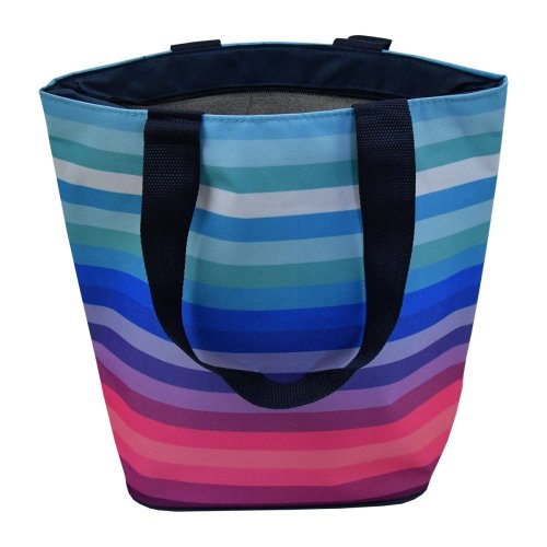 Chladící taška plážová, 20l, pruhovaná