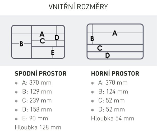 Krabička Versus® VS 3078 černý