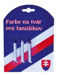 Barvy na obličej SR2, tužky 3ks