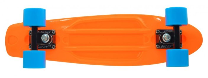 Penny board 22" SULOV® NEON SPEEDWAY oranžovo-modrý