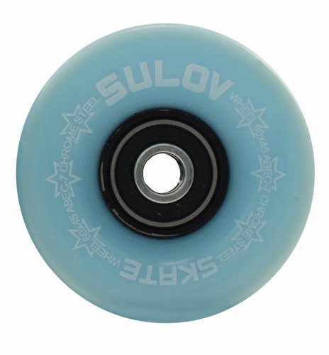 Kolečka Penny board PASTEL BLUE 60 x 45mm 85A (sada 4ks s ložisky ABEC-7 chrome)