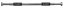 Univerzální hrazda do dveří LIFEFIT® 63-93 cm