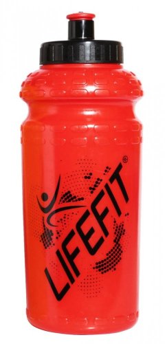 Cyklo láhev LIFEFIT® 9992, 600ml, červená