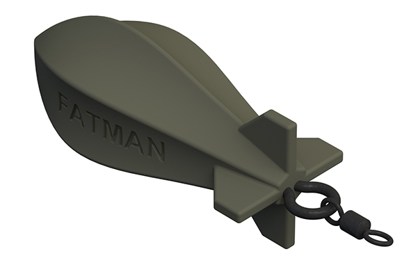 Rybářské olovo Leedfree Fatman s očkem a obratlíkem 80 g