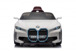 Dětské elektrické auto BMW i4 bílá/white