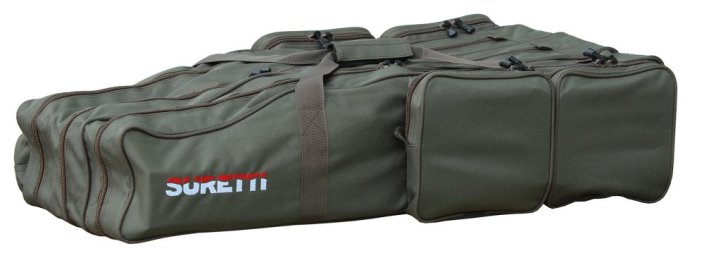 Obal na pruty Suretti® tříkomorový, 85 cm