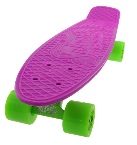 Penny board 22" SULOV® VIA DOLCE fialovo-zelený