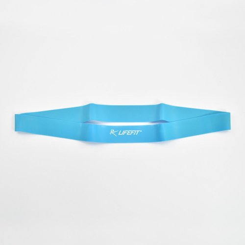 Posilovací guma LIFEFIT® KRUH MEDIUM, sv. modrá