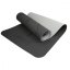 Podložka LIFEFIT® YOGA MAT LOTOS DUO, 183x58x0,6cm, černá