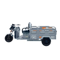 Nákladní tříkolový vozík RACCEWAY® VARIO, stříbrný