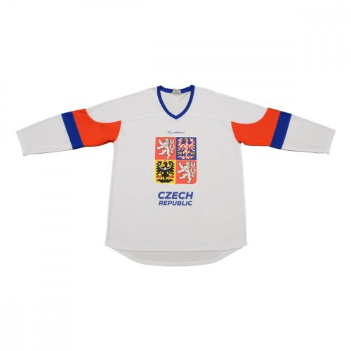 Hokejový dres ČR 9, bílý