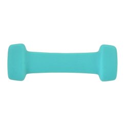 Neoprenová činka LIFEFIT® TRIANGLE 1 x 1,0 kg, tyrkysová
