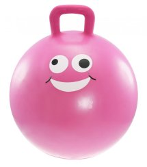 Dětský skákací míč LIFEFIT® JUMPING BALL 45 cm, růžový