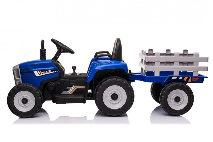 Dětské elektrické auto Tractor Lite - modrá/blue