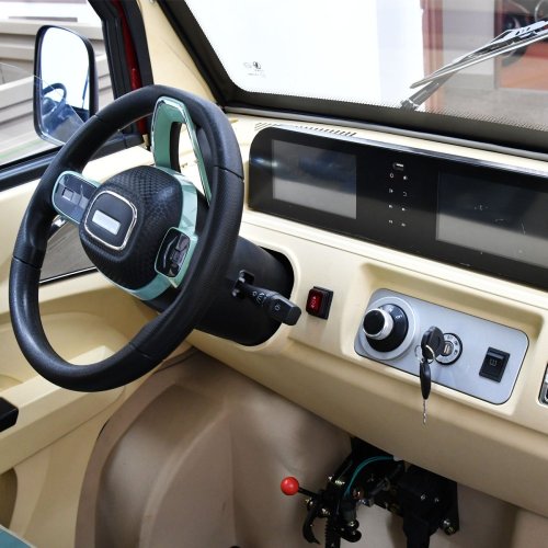 Elektrická pracovní čtyřkolka RACCEWAY® HIPPO, modrá