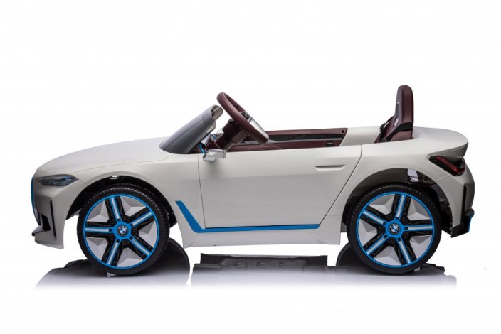 Dětské elektrické auto BMW i4 bílá/white