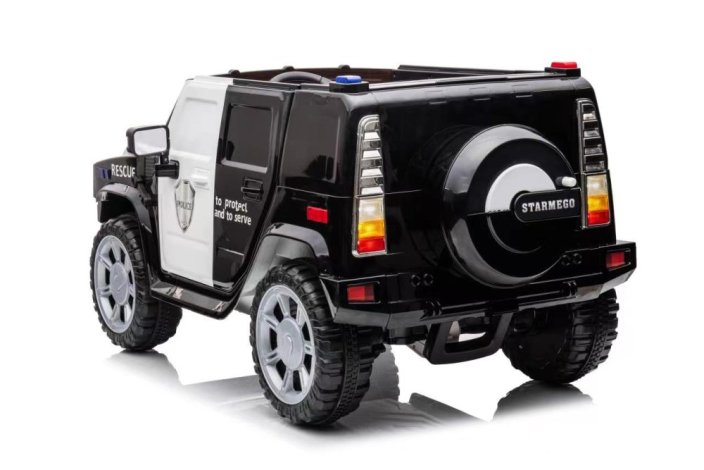 Dětské elektrické auto policie RANGER Eljet černá, Li-Ion