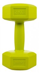 Vinylová činka LIFEFIT® 1 x 2 kg, sv. zelená