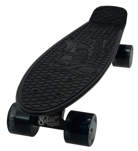 Penny board 22" SULOV® RETRO VENICE černo-tr.černý