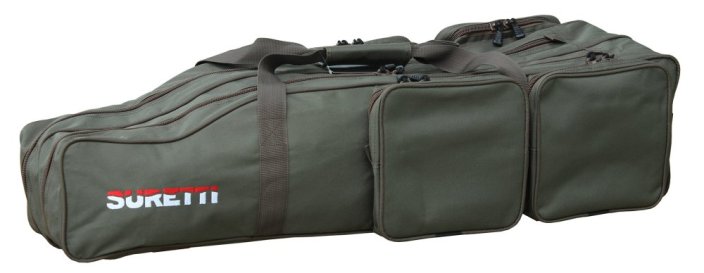 Obal na pruty Suretti® dvoukomorový, 85 cm