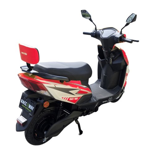 Elektroskútr RACCEWAY® CITY 45, s ŘP, červený