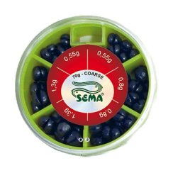 Rybářské olovo Suretti® Broky dělené, 70 g hrubé
