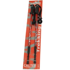 Trekingové hole CALTER® STROMBOLI, 3-dílné, pár, červené
