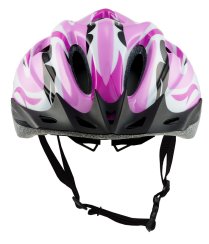 Dětská cyklo helma SULOV® JR-RACE-G, růžovo-zelená