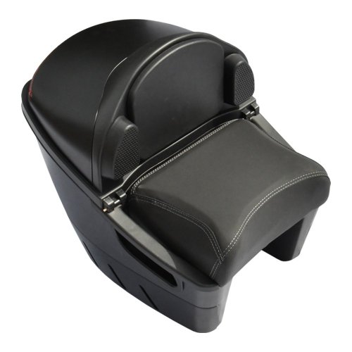 Zadní kufr se sedlem a nosičem k elektroskútru RACCEWAY® PAŘEZ, černý