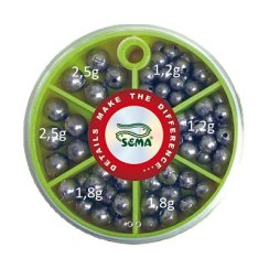 Rybářské olovo Suretti® Broky průběžné, 120 g