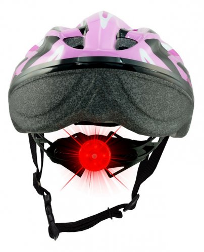 Dětská cyklo helma SULOV® JR-RACE-G, růžovo-zelená - Helma velikost: M