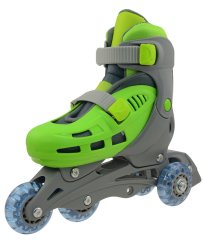Kolečkové brusle TRISKATE BASIC, zelené