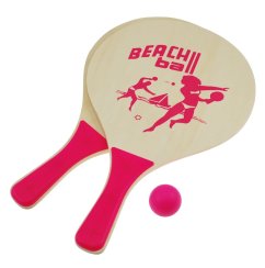 Plážový tenis SPORTTEAM® set růžový
