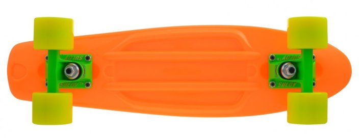 Penny board 22" SULOV® NEON SPEEDWAY oranžovo-žlutý