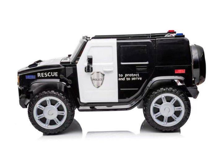 Dětské elektrické auto policie RANGER Eljet černá, Li-Ion