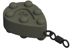 Rybářské olovo Suretti Stubby s očkem a obratlíkem 40 g