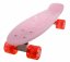 Penny board 22" BURN RIDER růžový fosforeskující, blikající kolečka