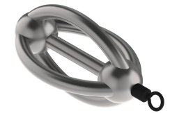 Rybářské krmítko Suretti Olověné s obratlíkem 55 g
