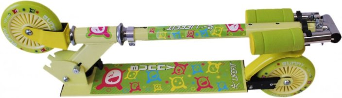 Skládací alu koloběžka LIFEFIT® BUN 120mm