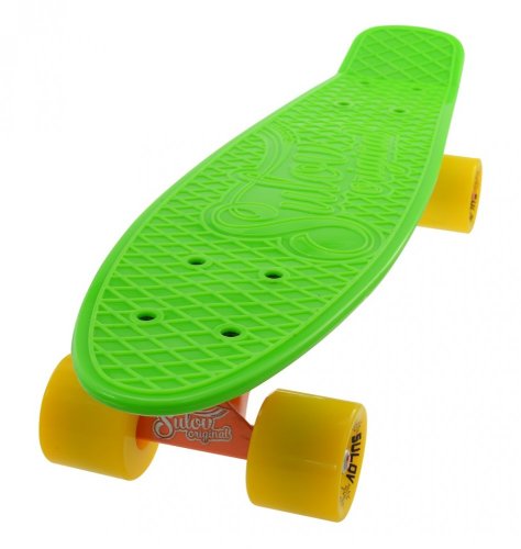 Penny board 22" SULOV® NEON SPEEDWAY zeleno-žlutý